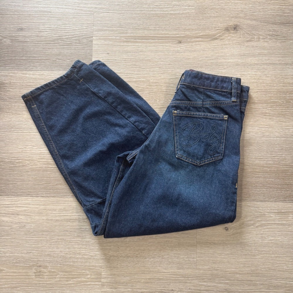 NWOT BDG Urban Outfitters Balloon Jeans Womens 26W Blue High Rise Barrel Leg
